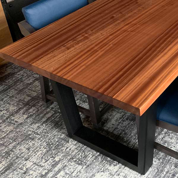 Sapele Mahogany Conference Table for Business Center in Marriott Hotel