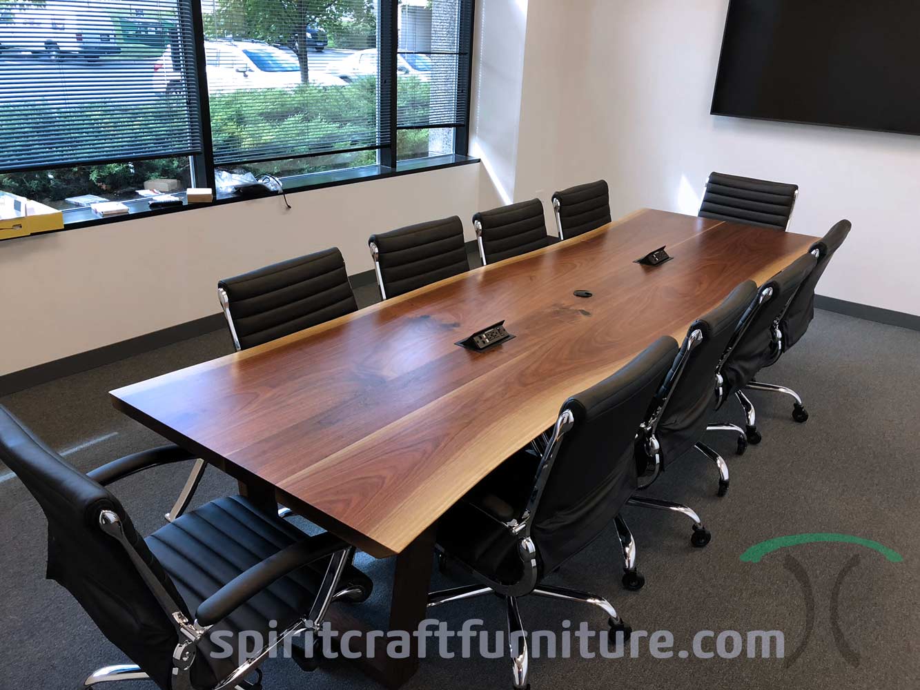 Solid Wood Conference Table