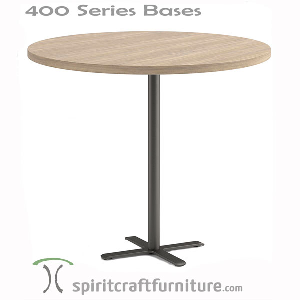 400 Series Steel Table Base by Shelby Williams for Restaurant, Hotel &#38; Hospitality Dining Areas