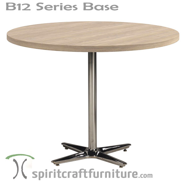 B12 Steel Table Base by Shelby Williams for Restaurant, Bar &#38; Hospitality Dining Areas