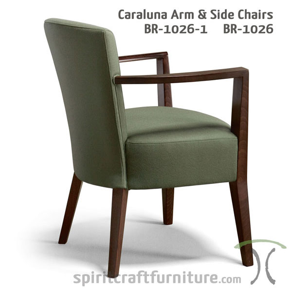 Caraluna Series Side and Arm Chairs for Restaurant, Hotel &#38; Hospitality Dining and Lounge Installations