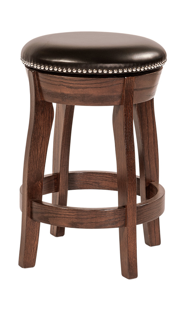 RH Yoder Dillon Barstool Leather Seat