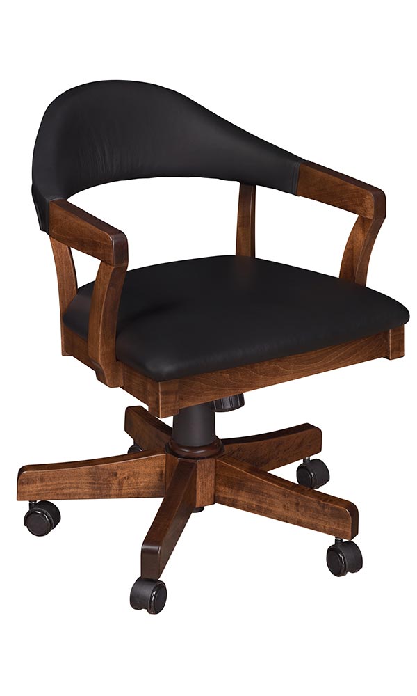 RH Yoder Height Adjustable Swivel Desk Chair, buy from spiritcraft furniture chicago