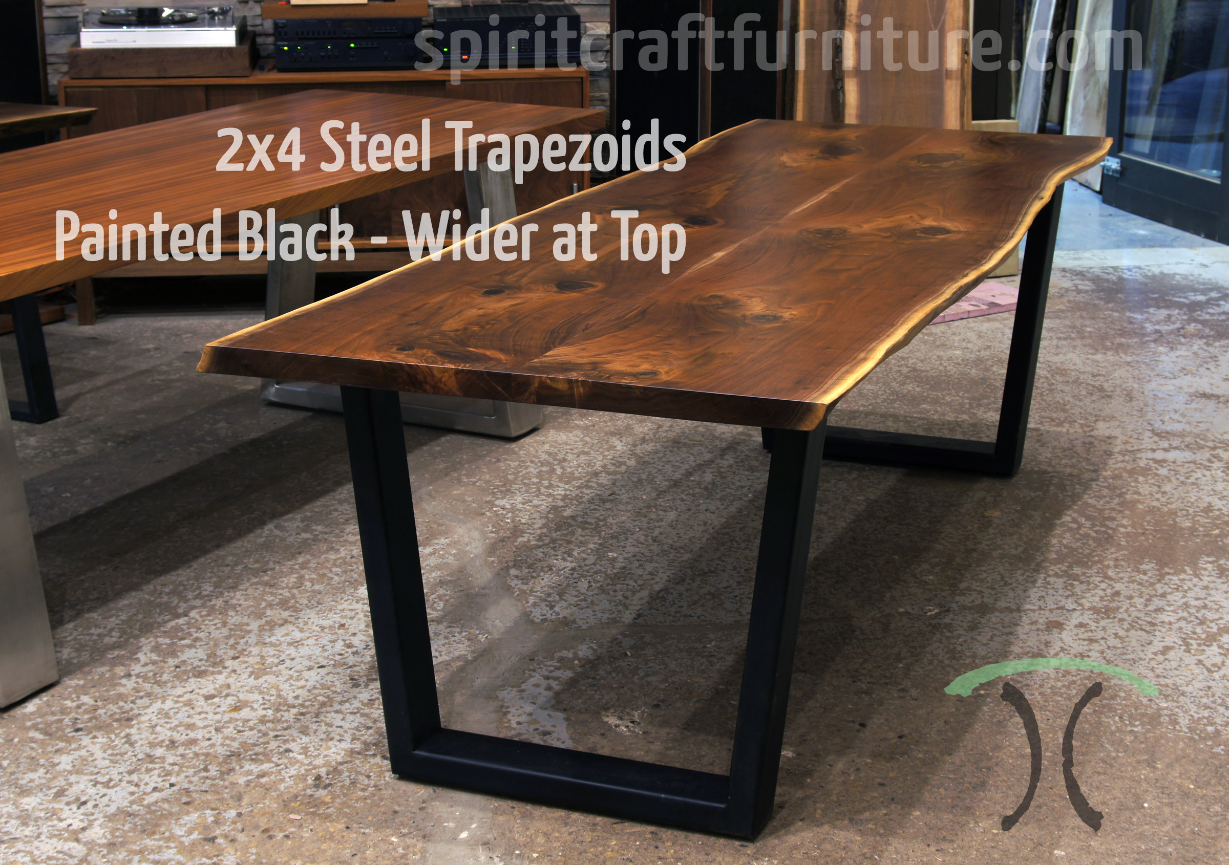 steel kitchen table legs