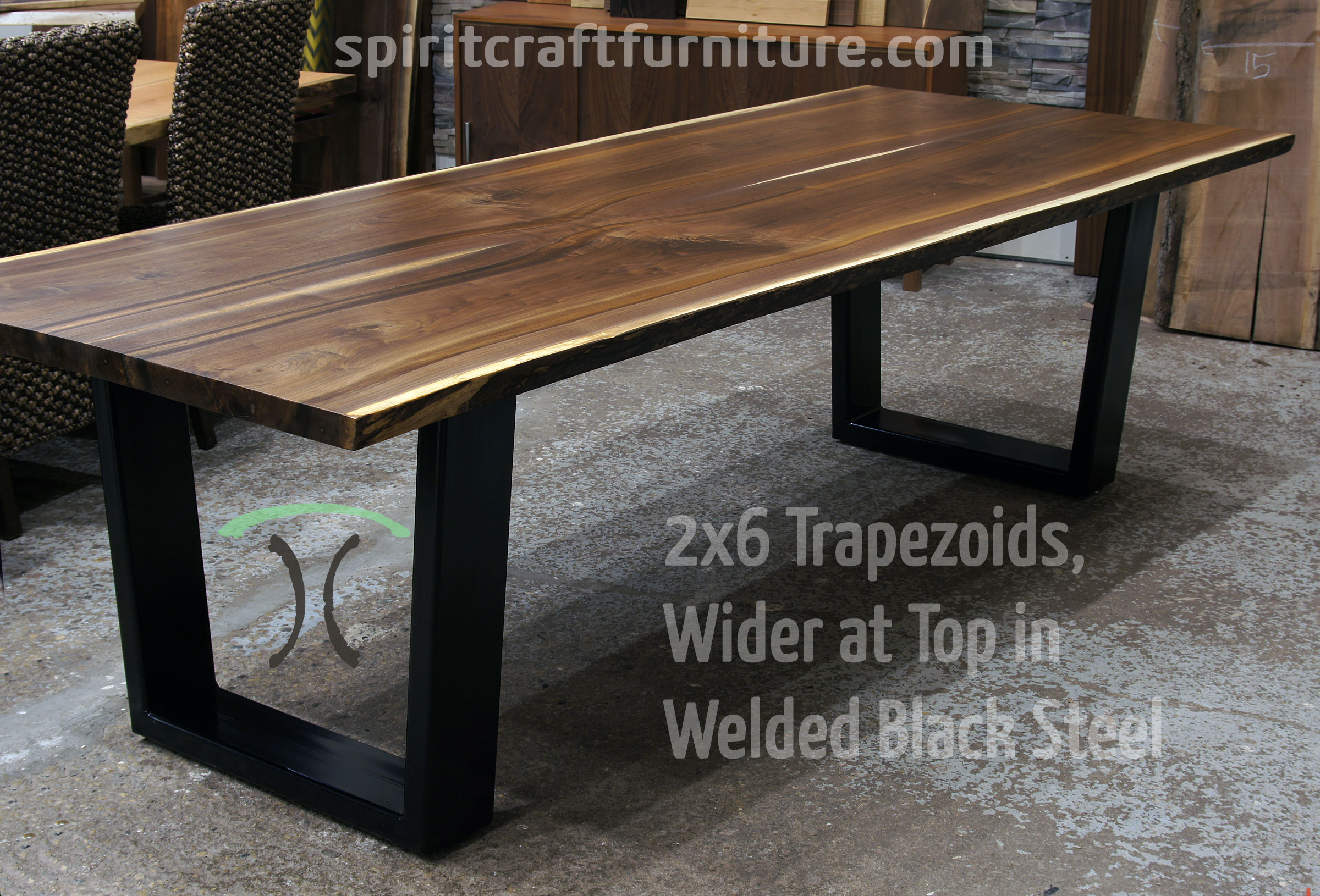 2x6 wood table