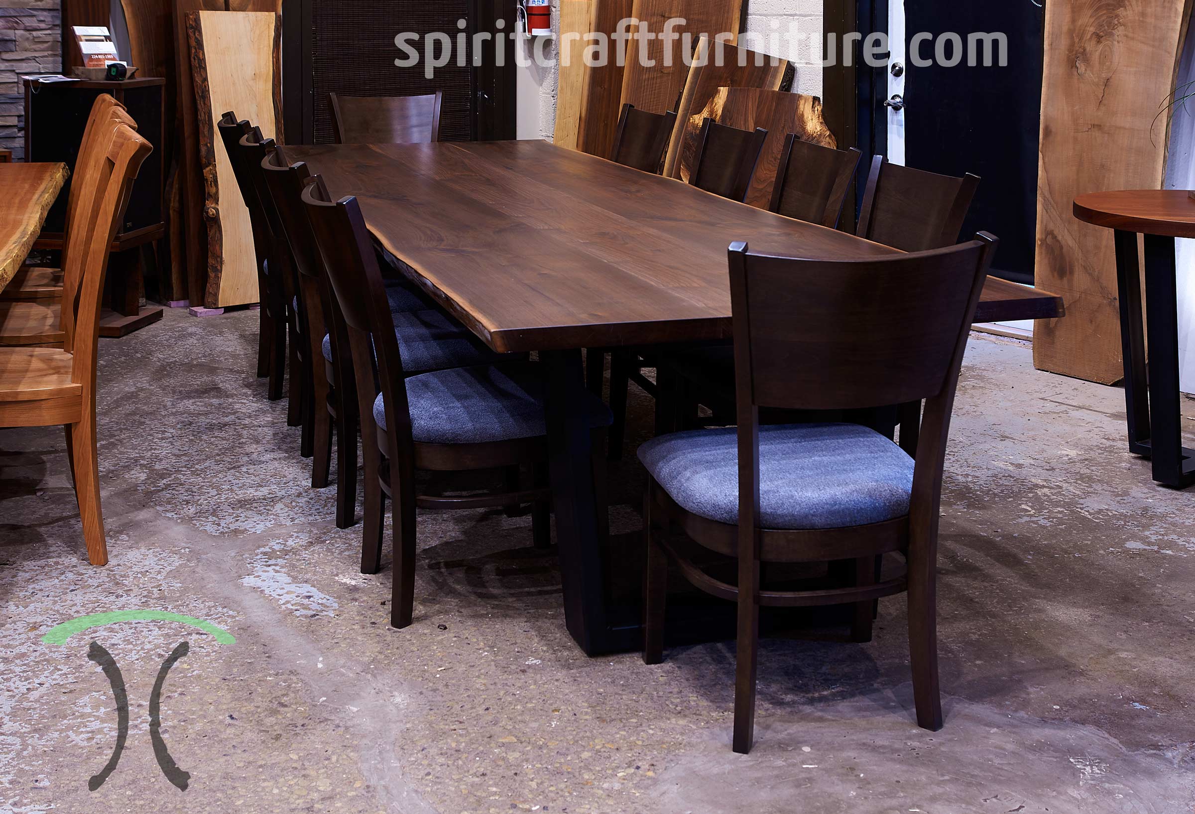 Custom Solid Wood Table Tops Live Edge Slab Tables
