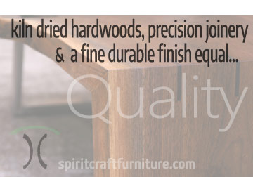 Heirloom Quality Furniture, Live Edge Black Walnut Waterfall Table with Perfectly Machined, Splined Miter Joint