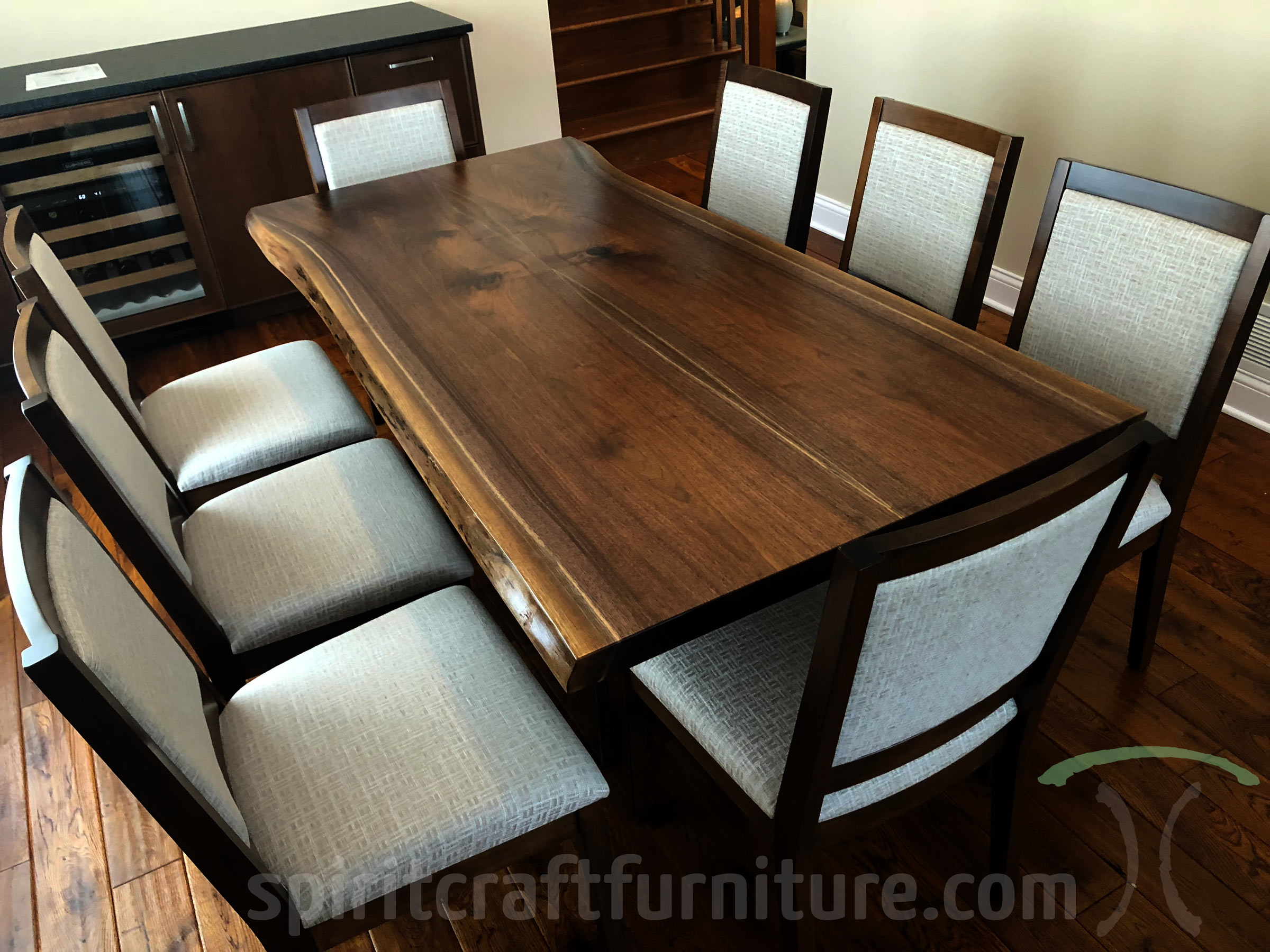 Custom Solid Wood And Live Edge Dining Conference Tables