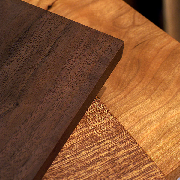 Hardwood Table Tops, Handcrafted in Walnut, Cherry and Sapele Mahogany