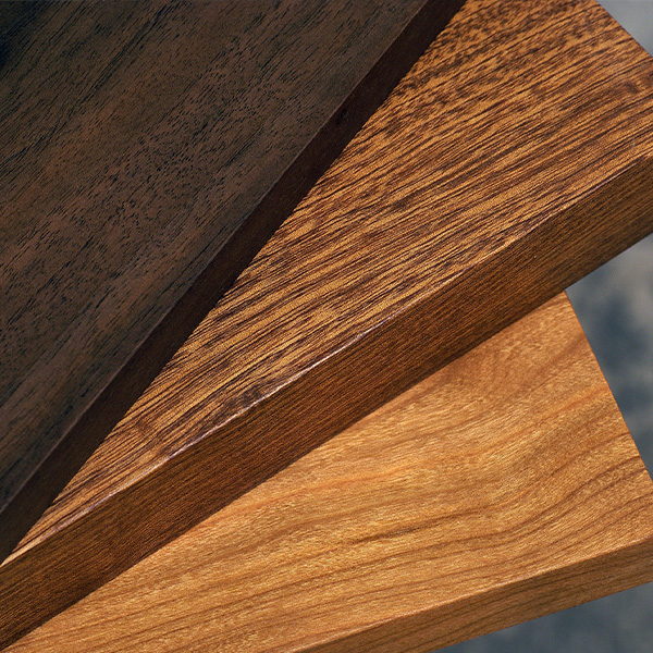 Solid Hardwood Tops in Walnut, Sapele and Cherry